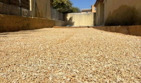 Création et Réhabilitation d'un ancien Terrain de pétanque sur Pertuis