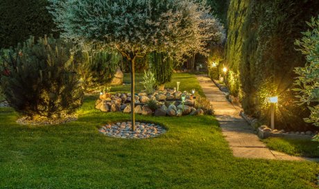 Création de jardin contemporain par paysagiste à Aix-en-Provence