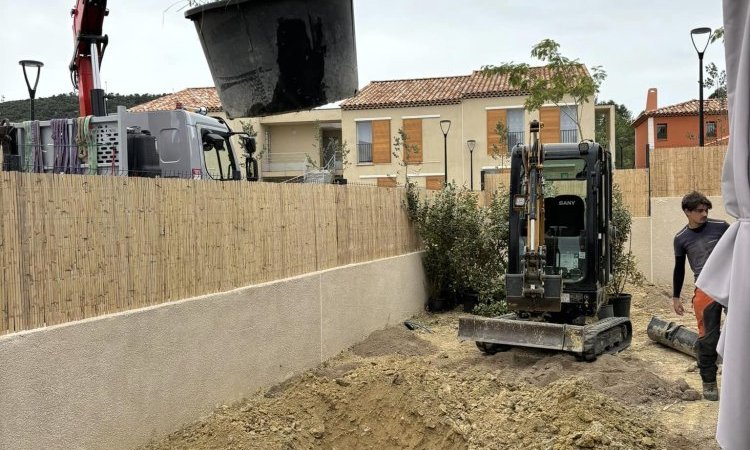 Création complète de jardin à Pertuis