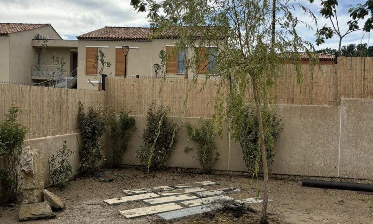 Création complète de jardin à Pertuis