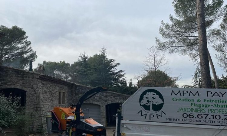 Elagage Abattage par Démontage d'arbres pour prévention incendie à Aix-en-Provence